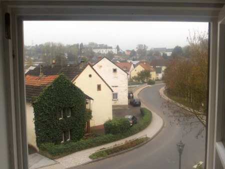 Rittersdorf Germany, View for Upstairs livingroom window