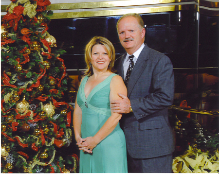 Michael & Debra on Cruise Christmas 2005