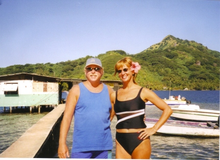 Randy & Cathy in Tahiti