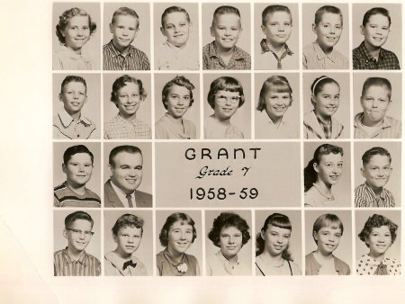 Grant School Fairview 1958-59