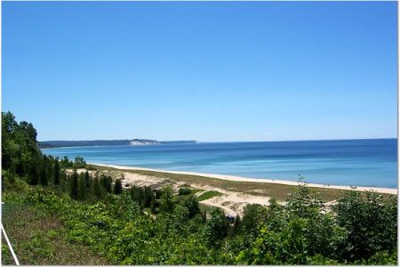 Elberta bluffs near Frankfort, MI