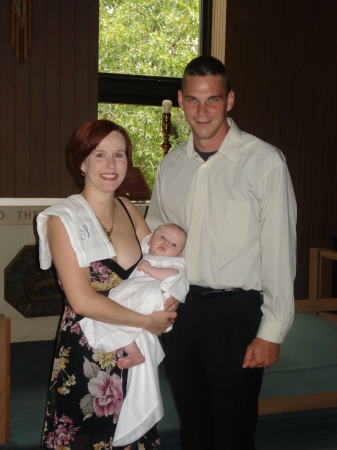 our son's christening