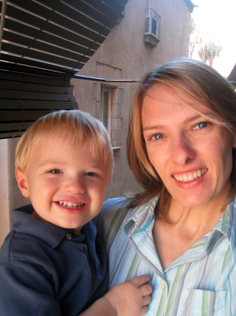 Avery and Shonna in Barcelona, Spain 2005