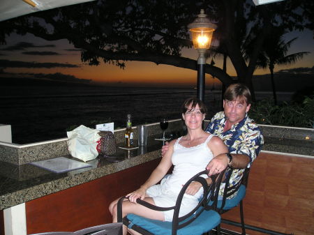 Dan and me in Hawaii- Anniversary 2006