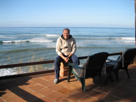 At a rental cottage on the Pacific, Rosarito, BC, Mexico