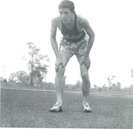 Track Captain, Purdue,1960