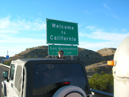 My move across country..........Finally made it to Cali!!!!!!