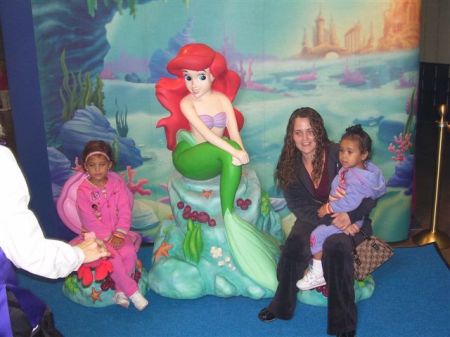 Me and my babies at Disney on Ice
