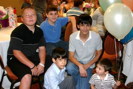 Caleb, Nicolai, Alex, Dominic, and Parker