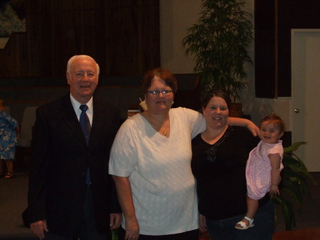 Me again with my father, my daughter Patricia (which is Pauls twin) with her daughter Sophia