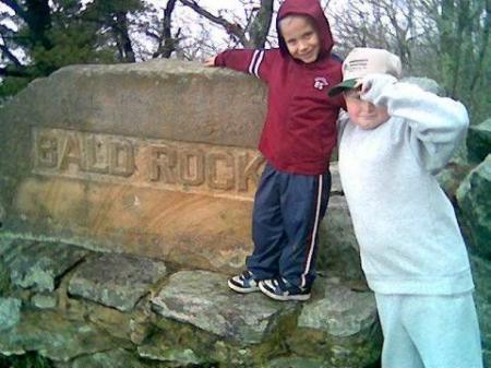 Bradley and Nolan at Bald Rock