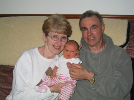 Tom and Shirley with granddaughter, Jadyn