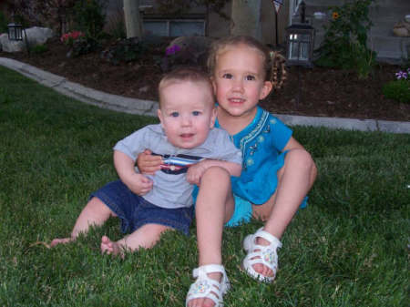 My beautiful Utah grandchildren