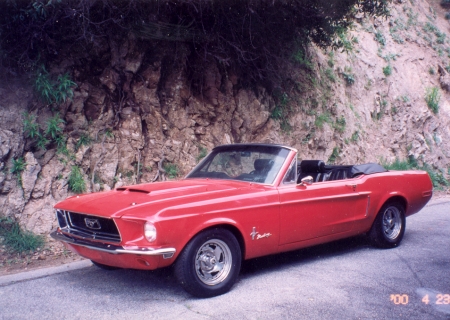  my 1968 Mustang Convertable