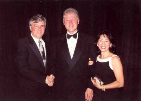 My moment with President Clinton