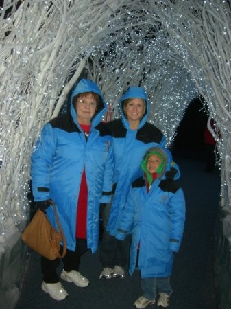 Meredith, Aiden and my mother-in-law.