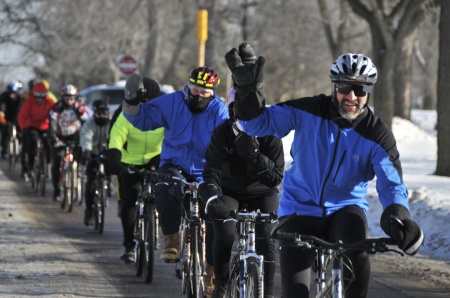 TCBC Polar Bear Ride  January 2010