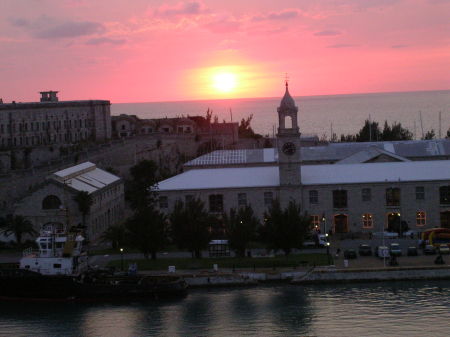 bermuda at sun set 5 22,2006