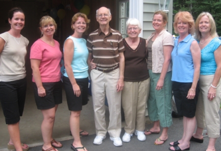 Mom, Dad & their six girls Summer '07