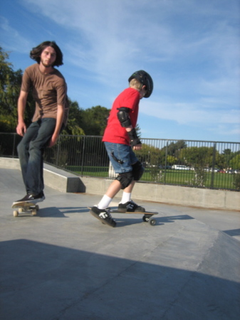 my son julian being cut off by a young'un