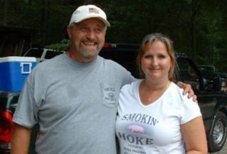 Me & "Smokin' Hoke" at a catering event for a dove shoot.