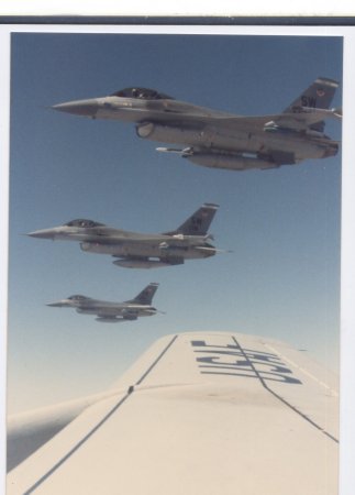 F-16's waiting for fuel