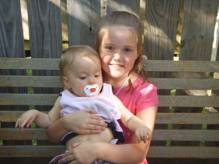 My daughter, Kaleigh & Granddaughter, Aubre