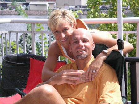 Cory (my wonderful hubby) and I at the first UT game - 2006