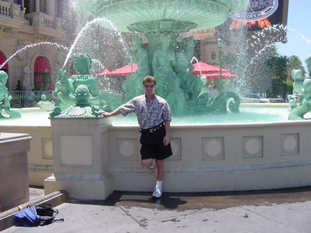 Jack at Paris hotel fountains in Las Vegas