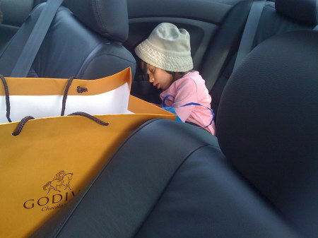 Daughter Knocked Out in the Car