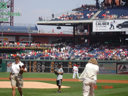 Phillies First Pitch