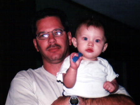 Me and my grandaughter Abigail.  2005