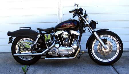 My old '68 Sportster....still running!