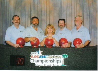 Bowling team at USBC National Tournament