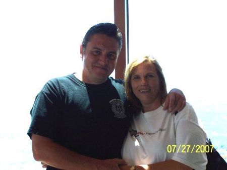 My Wonderful husband and I 2007
