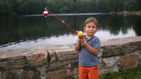 Jer with his fish