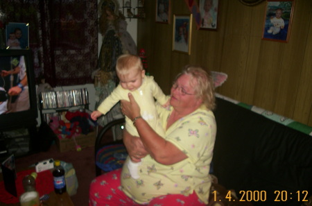 me and my youngest grand daughter  2006