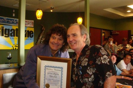 Mickey Presented with Blues Grand Master