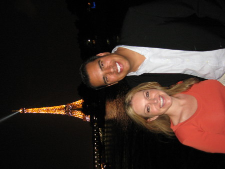 My Husband Jeff & I in Paris