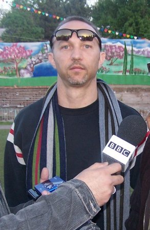 NOT being interviewed by the BBC in Tajikistan 2006