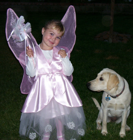 Samantha and Callie Halloween 2005