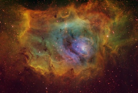 Lagoon Nebula shot by Richard Crisp