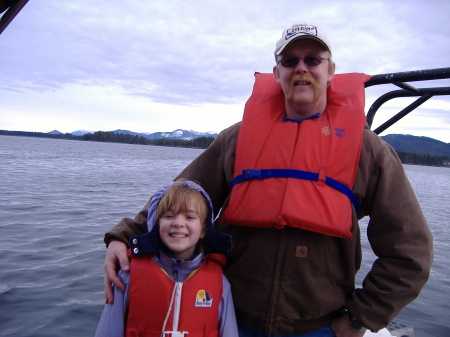 my youngest and I in Prince Rupert