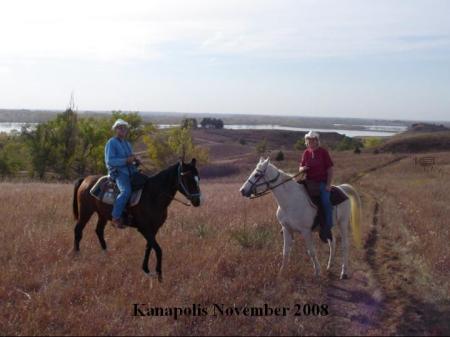 Kanapolis Kansas Trail Ride November 2008