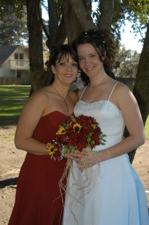 My Daughter Steph and Me Her Wedding Day