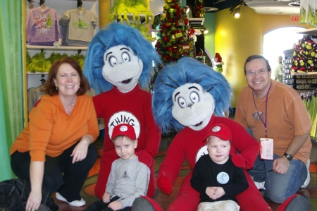 The Family - with Thing1 and Thing 2 - 11/08