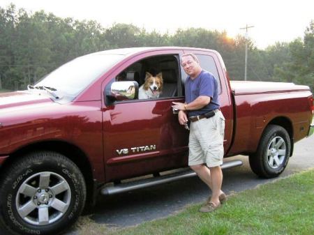 This is my truck, Nissan Titan...and Belle