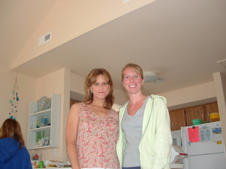 Me & my bestest friend Julie at shore house in Avalon, NJ.