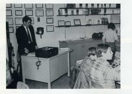 radio station at Calder jr. high 1972
