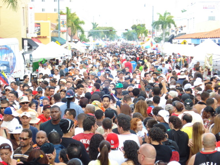 Calle ocho festival Miami 2008